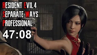 Good Proper Run (47:08) | Resident Evil 4 Remake Separate Ways Professional