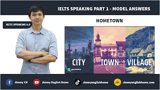 IELTS SPEAKING PART 1 MODEL ANSWERS - HOMETOWN | Bài mẫu chủ đề Hometown