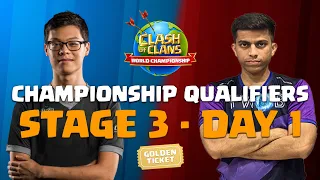 World Championship Qualifiers: Stage 3 - Day 1 | Clash of Clans