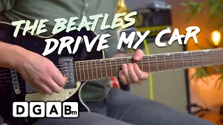 The Beatles - Drive My Car Guitar Lesson Tutorial