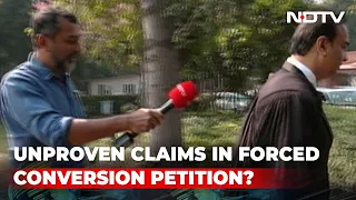 Questioned By NDTV, Forced Conversion Petitioner Walks Away | Truth Vs Hype