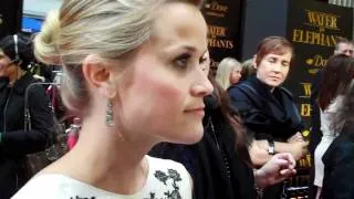 Reese Witherspoon And Rob Pattinson At The Water For Elephants Premiere In NYC