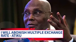 NBA Conference: Atiku Abubakar Advocates Abolition Of Multiple Exchange Rates