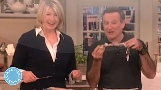 How To Eat a Whole Fish with Robin Williams - Martha Stewart