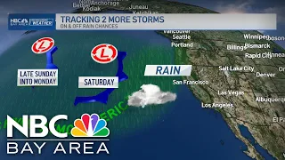 Bay Area forecast: Quick break before 2 more storms