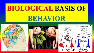INTRODUCTION TO BIOLOGICAL BASES OF BEHAVIOR -  - Applied psychology for Nursing
