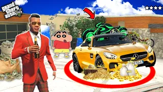 GTA 5 : Anything FRANKLIN Can Fit In the CIRCLE SHINCHAN Will PAY for It In GTA 5! | Waveforce Gamer