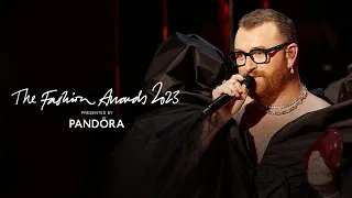 Sam Smith wins the Cultural Innovator Award | The Fashion Awards 2023