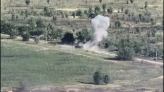 FGM-148 Javelin VS Russian BTR. | Ukraine war footage 2022