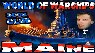 Krado spielt Maine = 346K DMG *AMERICCAA* "300K Club" ⚓️ in World of Warships 🚢 #worldofwarships