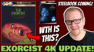 The Exorcist 4K Slipcover And Steelbook ARTWORK Reveal! - Is Warner Bros Art Failing Us?