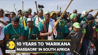 South African miners mark 10th anniversary of Marikana massacre | World News | WION