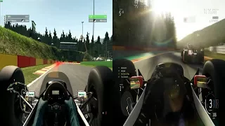 F1 2017 vs Forza 6 - 1988 Mclaren MP4/4 at Spa