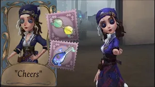 Barmaid Ivory Tower Skin "Cheers" + A Accessories Gameplay | Identity V