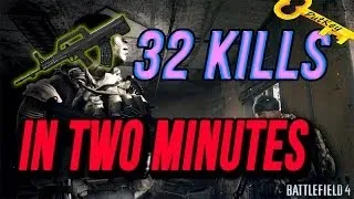 32 Kills In 2 Minutes (Battlefield 4 Gameplay)