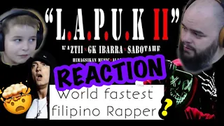 FASTER THAN EMINEM ! | L.U.P.U.K II - KAZTII x GK IBARRA feat SABOTAHE | Metalheads Reaction