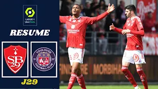 STADE BRESTOIS - TOULOUSE FC (3 - 1) - Résumé - (SB29 - TFC) / 2022-2023