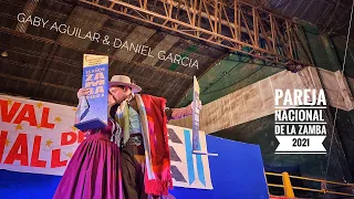 Pareja Nacional de Zamba 2021. Gaby Aguilar & Daniel Garcia