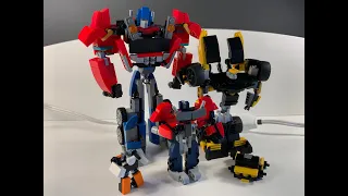 Insane LEGO Transformers Prime Stop Motion!!!