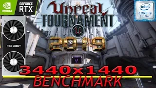 Unreal Tournament (2019) - Benchmark - RTX 2080 ti - i9 9900k - Ultrawide 3440x1440