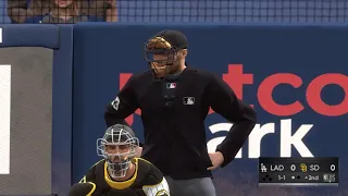 MLB the show 21 Postseason mode gameplay: Los Angeles Dodgers vs San Diego Padres - (PS5) [4K60FPS]
