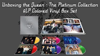 Unboxing the Queen - The Platinum Collection 6LP Colored Vinyl Box Set | Vinyl Community