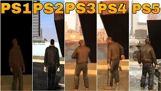 GTA 4 GRAPHICS PS1 VS PS2 VS PS3 VS PS4 VS PS5(including concepts)