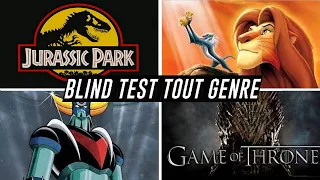 BLIND TEST TOUT GENRE / FILMS, SÉRIES, DESSINS ANIMÉS, DISNEY DE 30 EXTRAITS