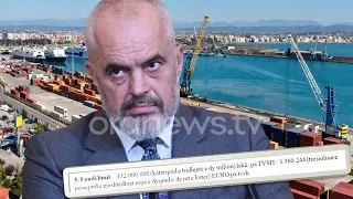 “KÇK” e portit të Durrësit, tenderi i dyshimtë i vinçit 3.6 mln euro, Rama nis punimet në pranverë