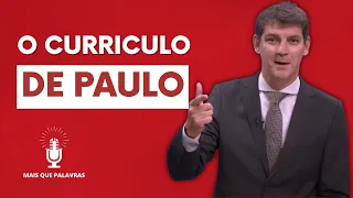 O CURRICULO DE PAULO - Pr Marcelo Ferreira