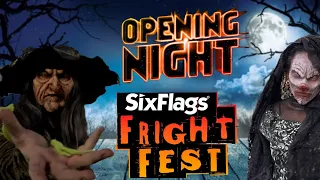 Six Flags Magic Mountain Opening Night Fright Fest 2021