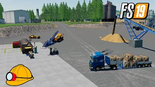 LOAD AND SELL GARDEN STONE || NEW FLAT BED || TCBO MCE MAP FARMING SIMULATOR 19