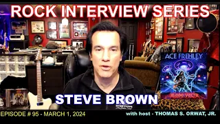 Steve Brown mastermind of ACE FREHLEY'S "10,000 Volts" talks all 11 tracks +future plans w ACE &more