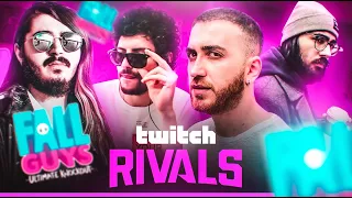 TURNUVALARA ALIŞTIK! | FALL GUYS TWITCH RIVALS w/ wtcN, Videoyun, Hype