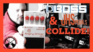 Boss & JHS Pedals COLLIDE! | The Boss JB-2 Angry Driver