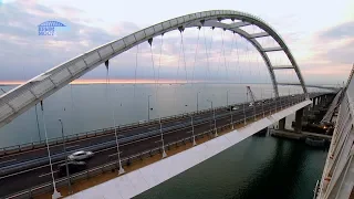 Крымский мост: открытие автодорожной части. 15-16 мая 2018 г.