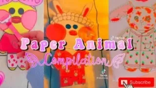 Paper Animal Compilation 💗✨😺 // ~Aesthetic_Compilations~