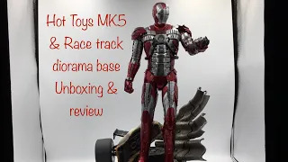 Hot Toys MK5 & Race track diorama base Unboxing & Review