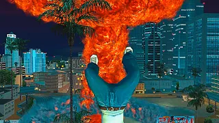 O que ACONTECE se EXPLODIR uma B0MBA NUCLEAR NO GTA SA