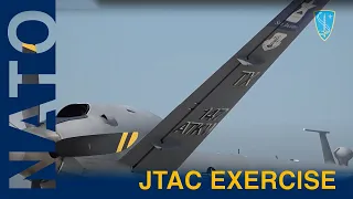 US MQ-9 supports NATO JTAC execise in Czech Republic