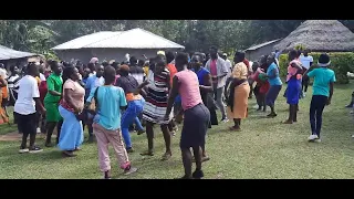 The Luhya Land Full Of Culture Isukuti Songs After Burial.