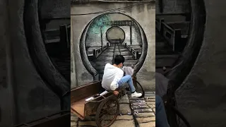 wow 🙆‍♂️, watch this will blow your mind🤯🤯🤯STREET ART!!