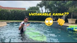 How to make your kayak unsinkable very easy! CHECK THIS OUT!!