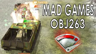 MAD GAMES + OBJECT 263 = JUST RAM THEM! | World of Tanks Blitz