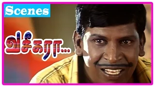 Vaseegara Tamil Movie | Scenes | Vadivelu takes Vijay to the out house | Vadivelu Comedy