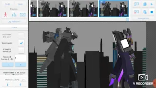 upgraded titan camerama (infecter) vs upgraded titan tvman sticknode