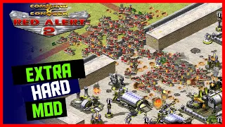 Red Alert 2 | Extra Hard Mod | THE SOVIET WAR MACHINE | 1 vs 7 brutal ai