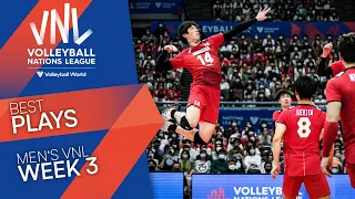 TOP 🔥 Plays Men's week 3 | VNL 2022