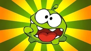 Мультик игра - Ам Ням. Перережь верёвку. 2 серия. Cartoon game - Om Nom. Cut the rope. 2 series.