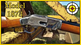 "The Gun That Won The West!" Uberti Cimarron Model 1873 Unboxing, Range Review & First Shots!